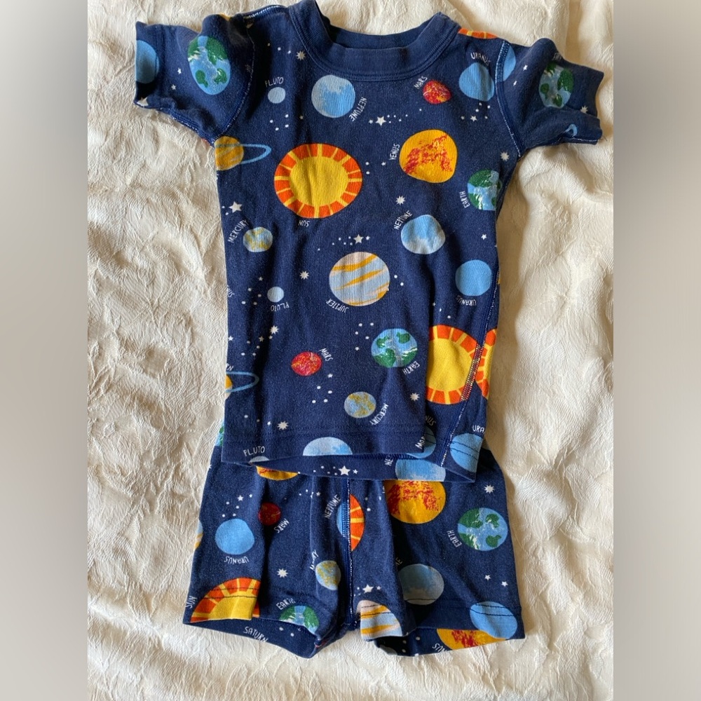 Hanna Andersson shorty pajamas